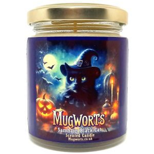 Samhain Black Cat Candle