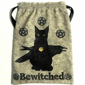 Black Cat & Raven Tarot Bag