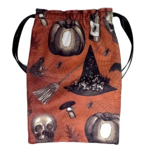 Vintage Witch Tarot Bag