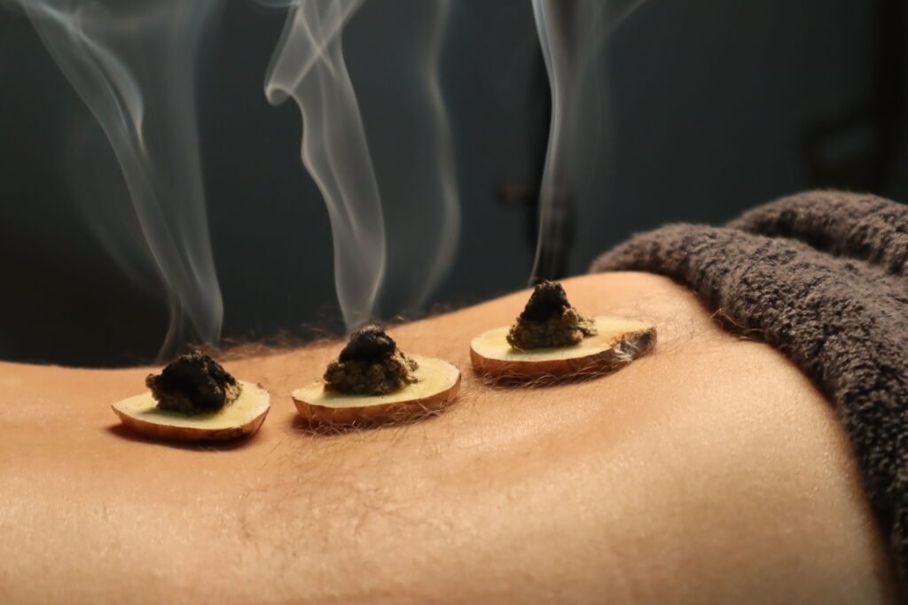 mugwort used for moxibustion
